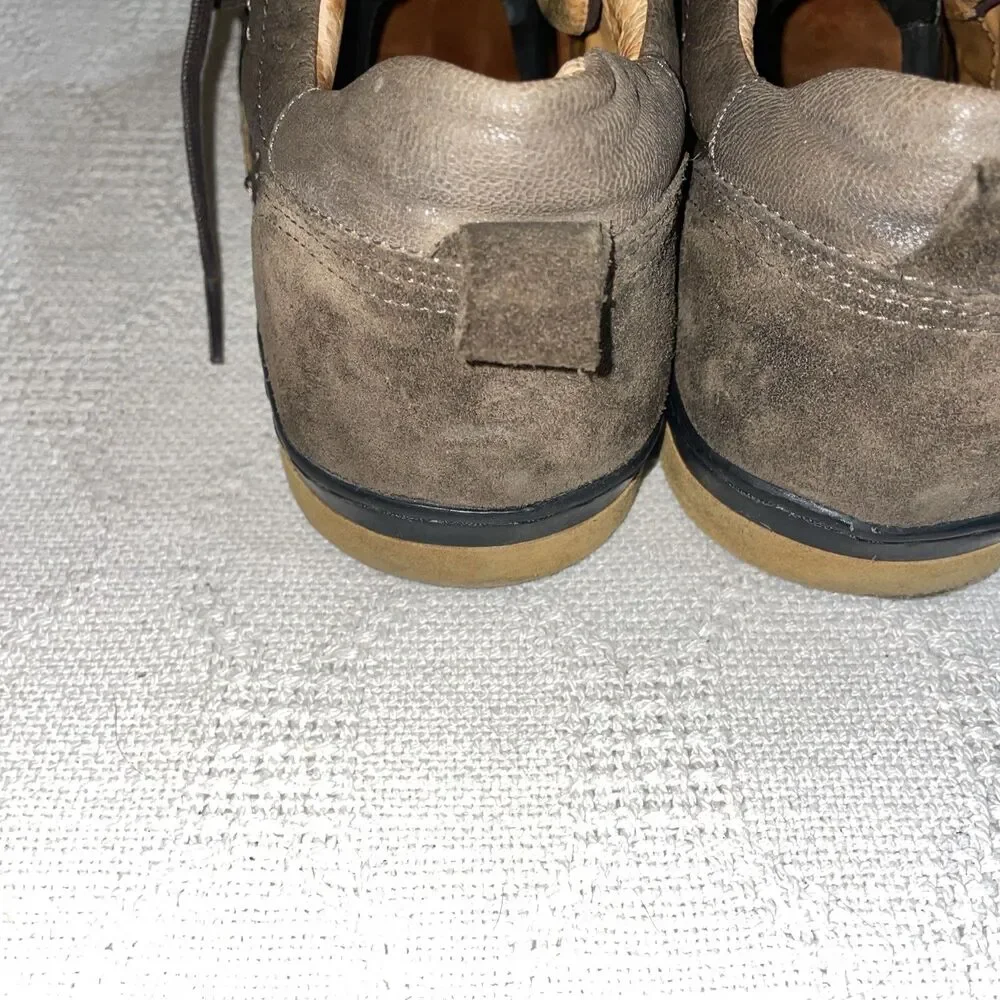 True Religion Men’s Casual Sneakers Size 11 M Brown Leather Going Out Party Fun